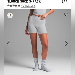 Bundle of 3 slouch socks. NWOT